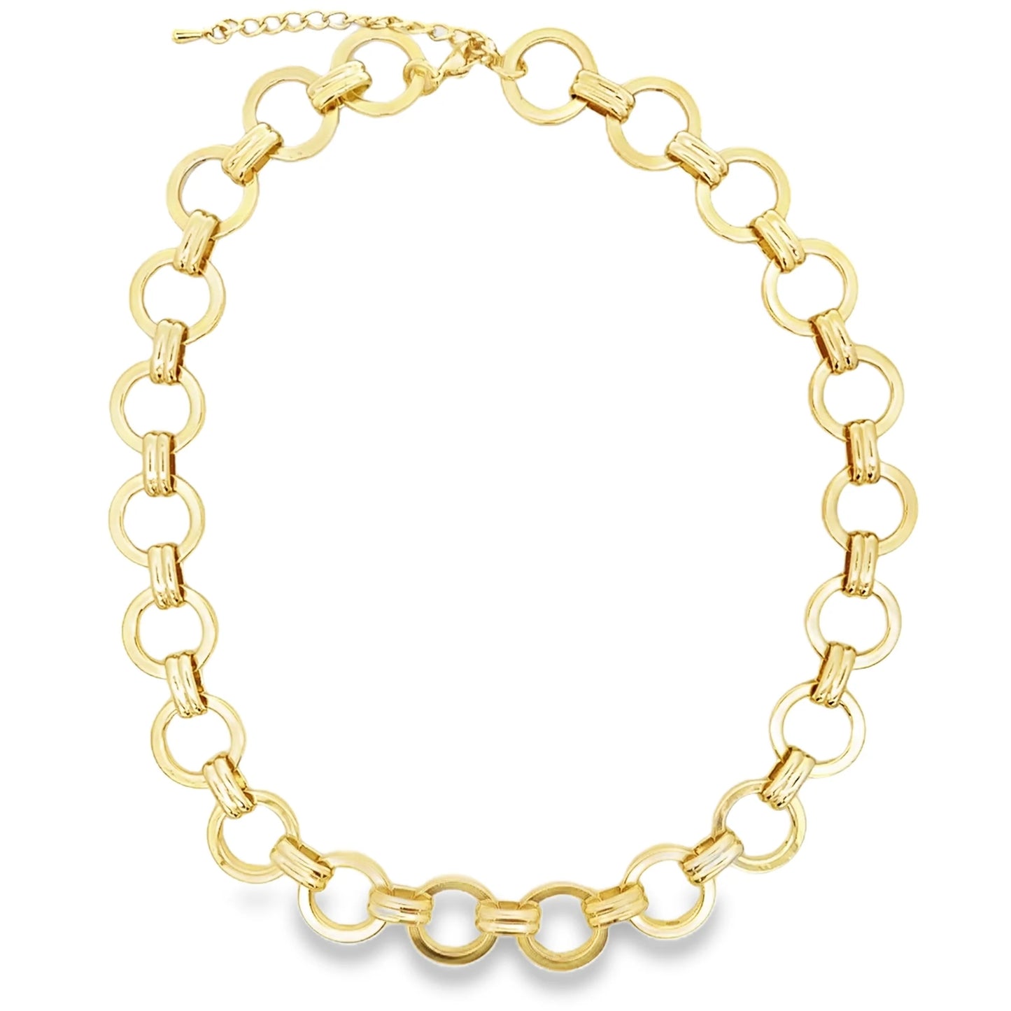 Circle Link Chain 15mm - Men's