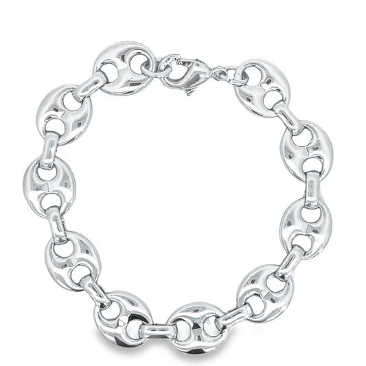 Thick Mariner Link Bracelet - 11mm