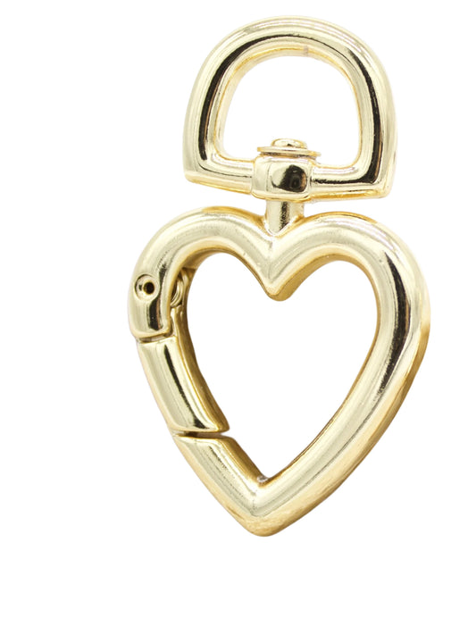 18K Gold Filled Heart Latch