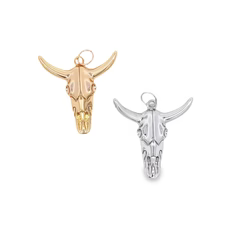 Bullock Skull Pendant
