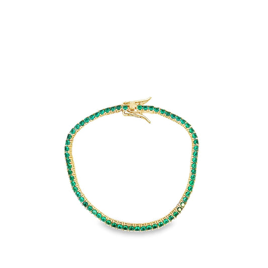 Colored Tennis Bracelets