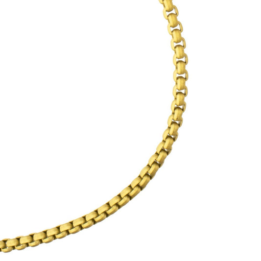 Men's Spiga Chain Necklace-4mm