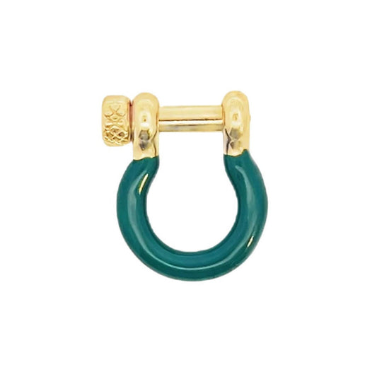 Enamel Gold and Colored Carabiner