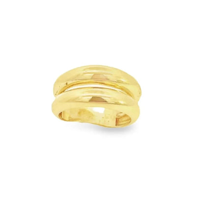 Women's Thick Double Coil Ring