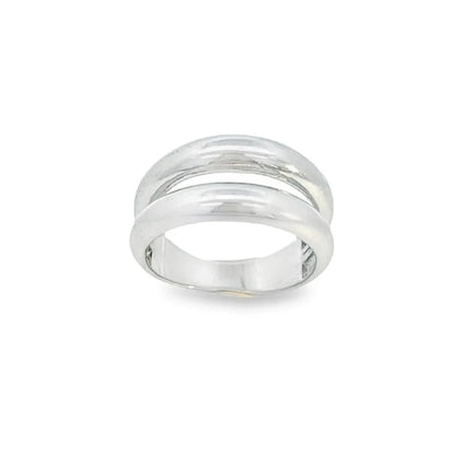 Women's Thick Double Coil Ring