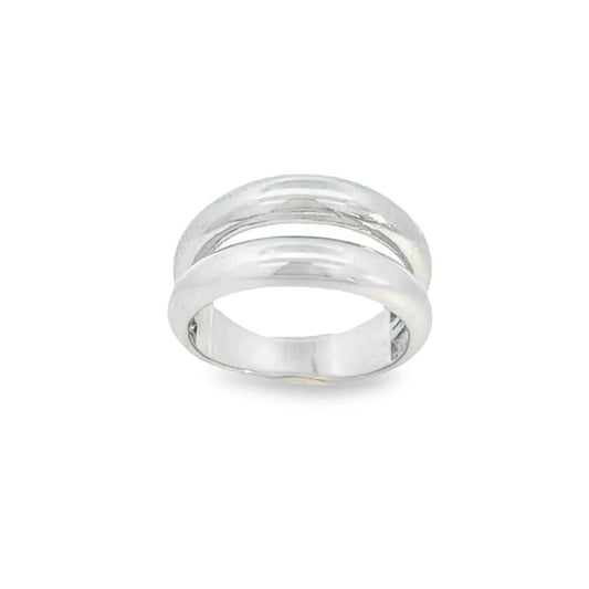 Women's Thick Double Coil Ring