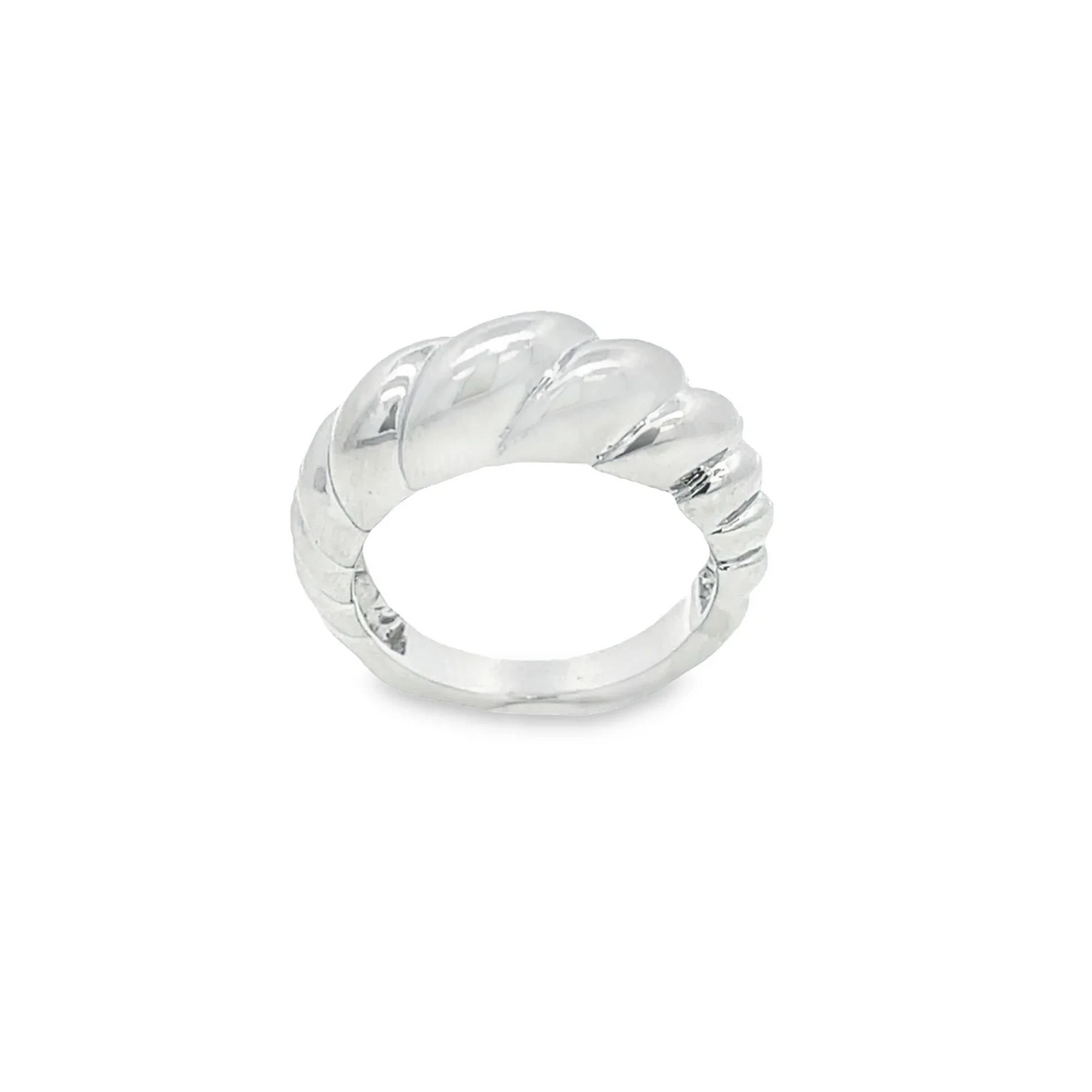 TWISTED BAND RING