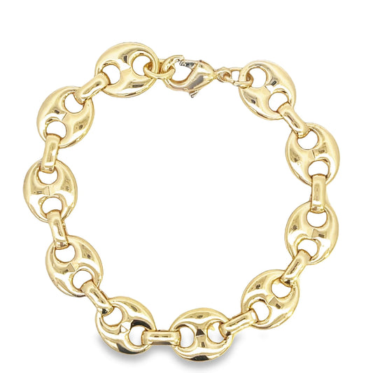 Thick Mariner Link Bracelet - 11mm