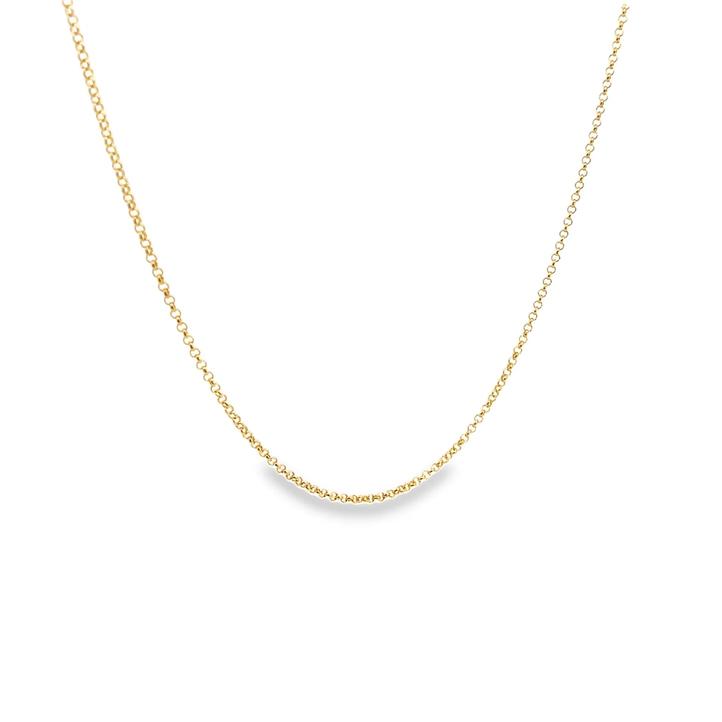 Thin 1mm Rolo Chain (H247)