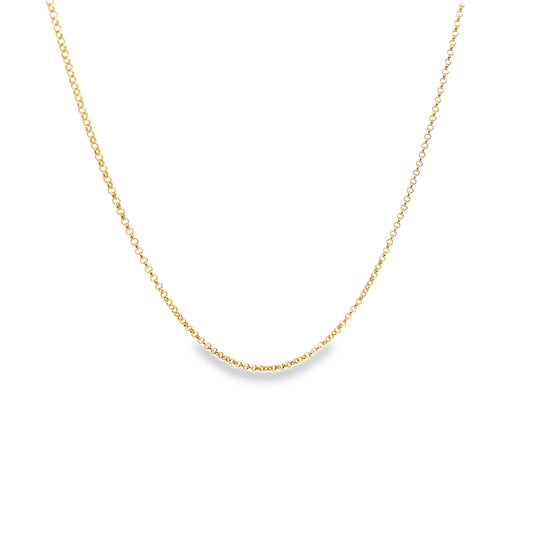 Thin 1mm Rolo Chain (H247)