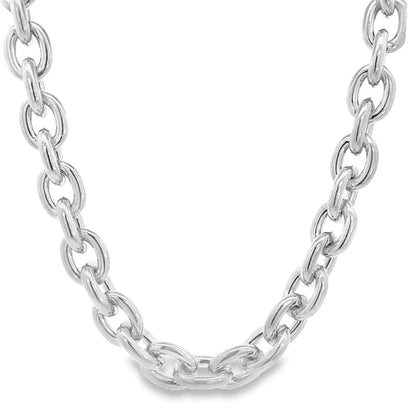 Chunky Thick Rolo Necklace 15MM