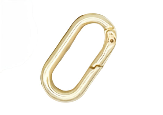 18K Gold Filled Latch Pendant