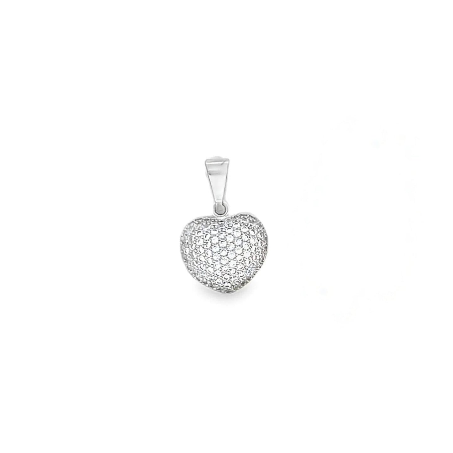 Pave Heart Pendant