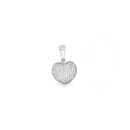 Pave Heart Pendant