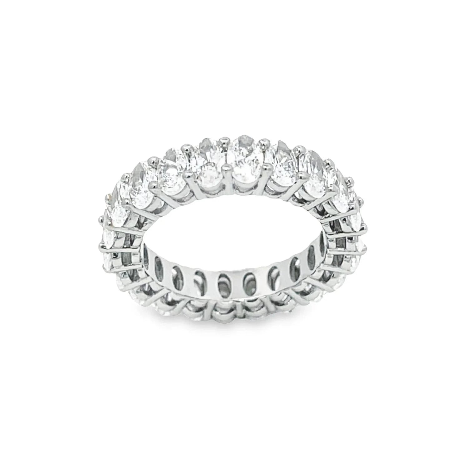Women's Oval Cut Tennis Ring