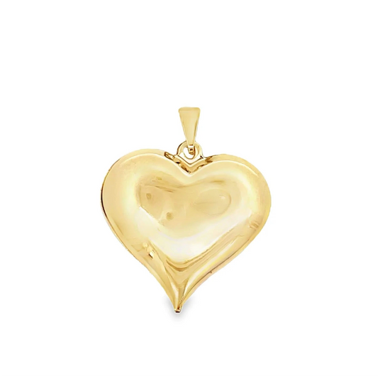 Simple Chubby Heart Pendant