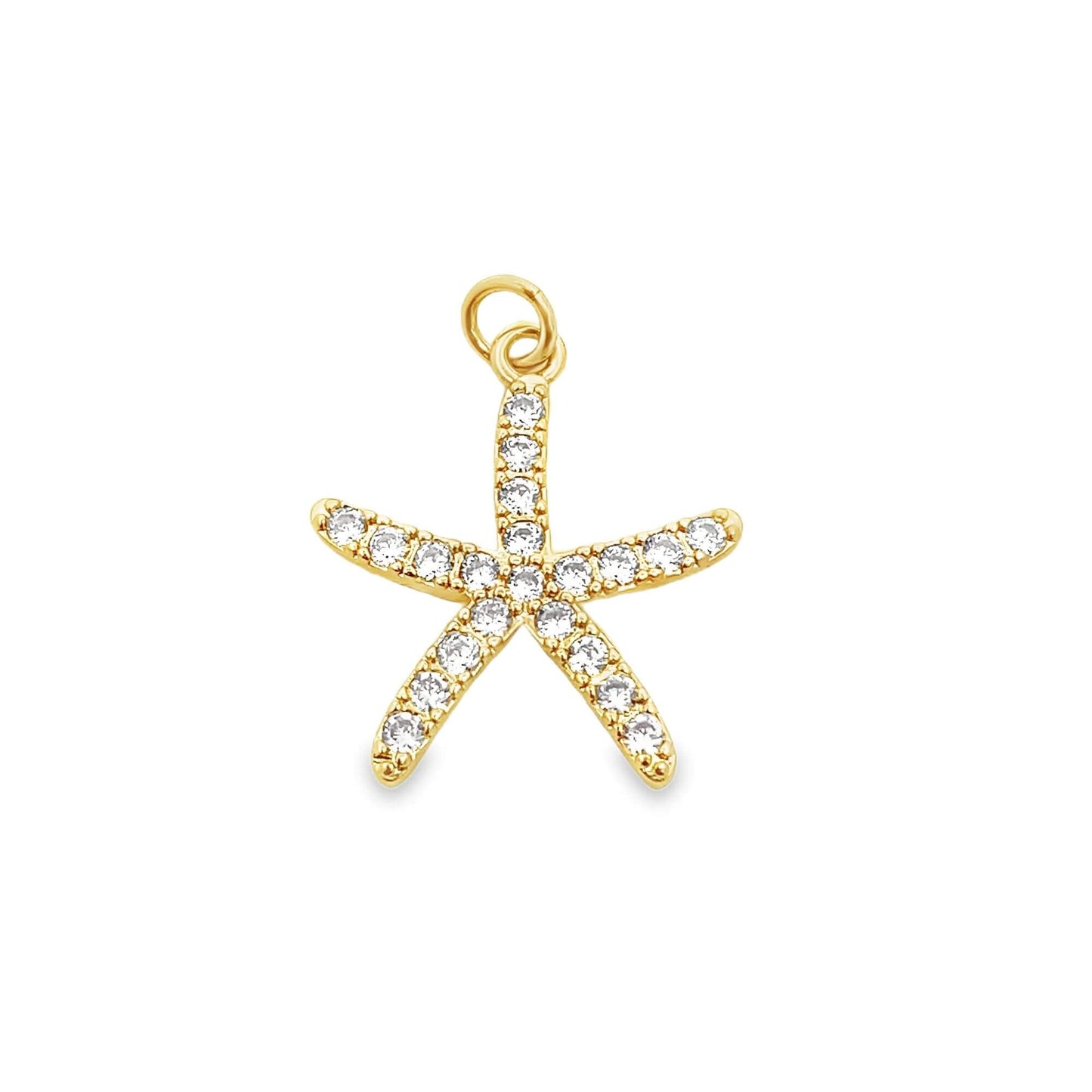 Pave Starfish Pendant