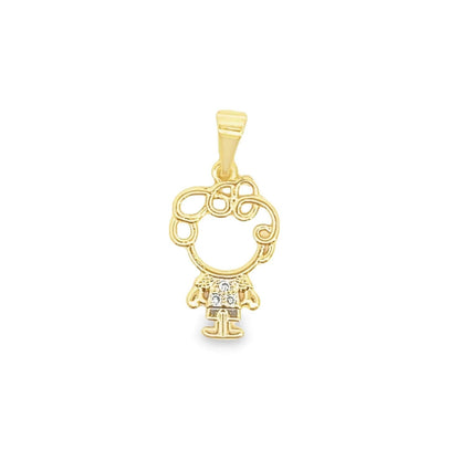 Diamond Girl Pendant
