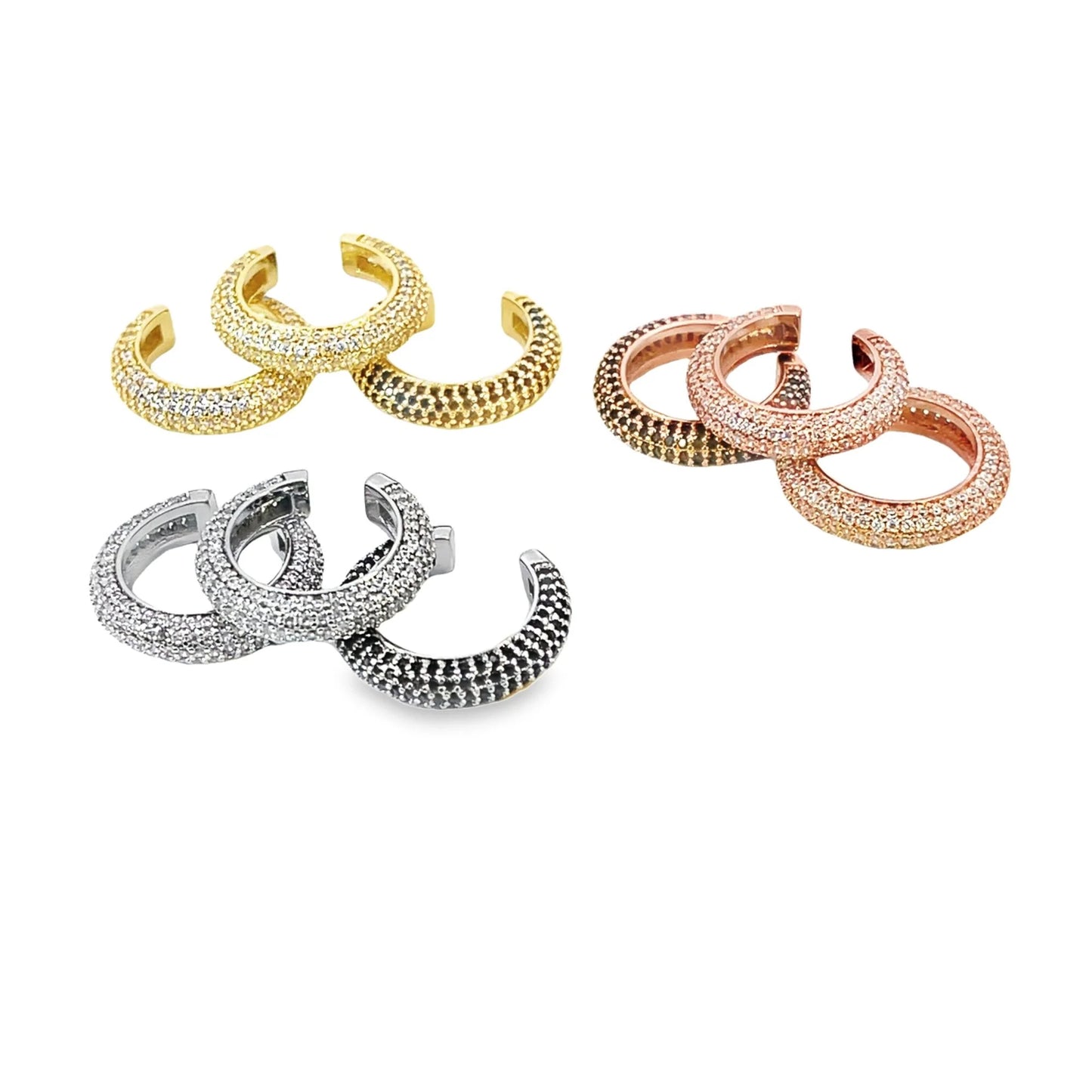 Pave Diamond Ear Cuff