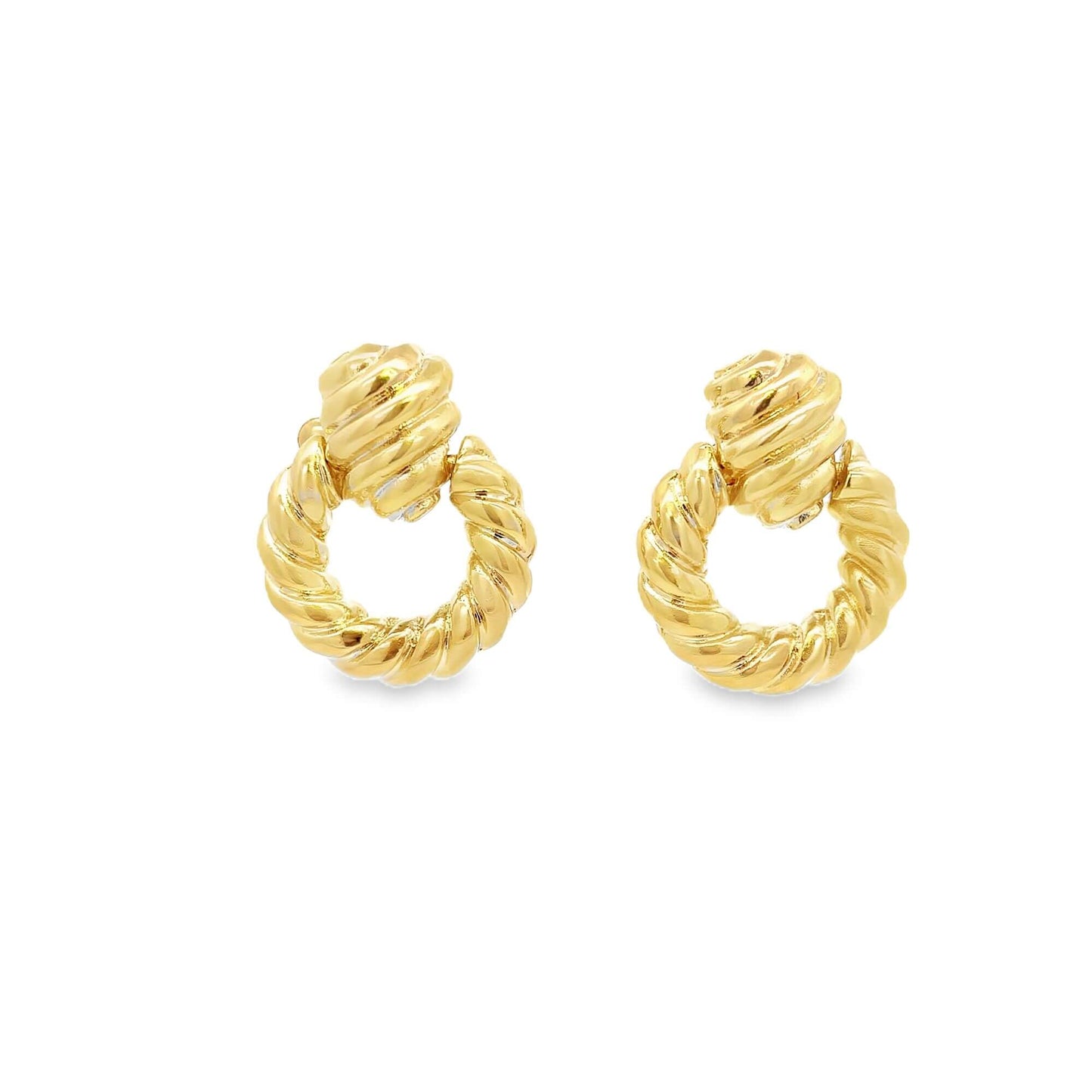 Twist Ridge Earrings