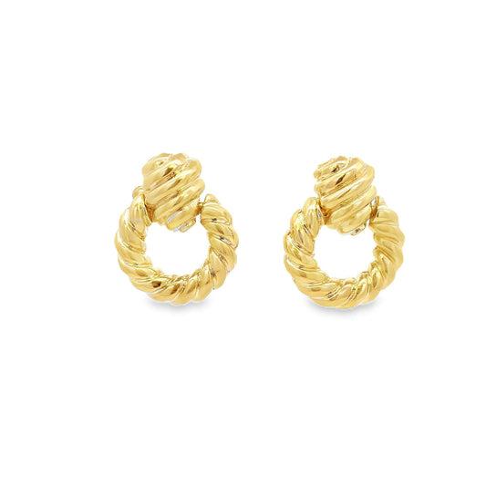 Twist Ridge Earrings