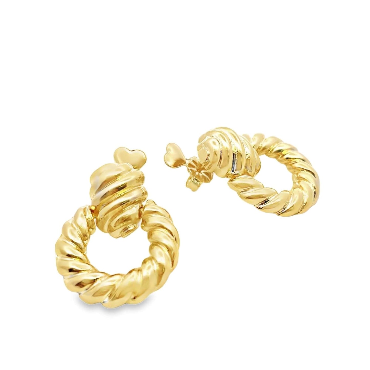 Twist Ridge Earrings