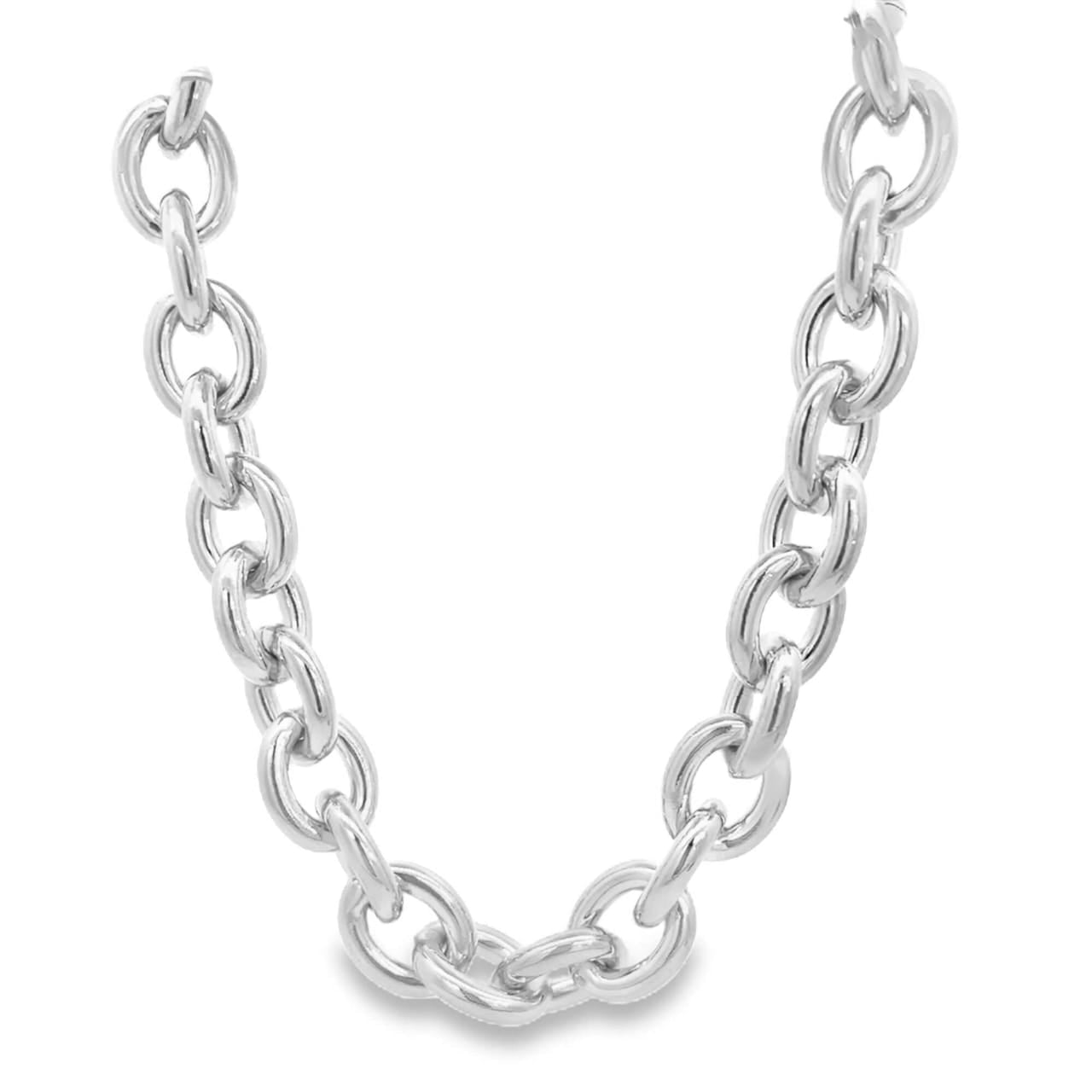 Thick Rolo Necklace 15mm