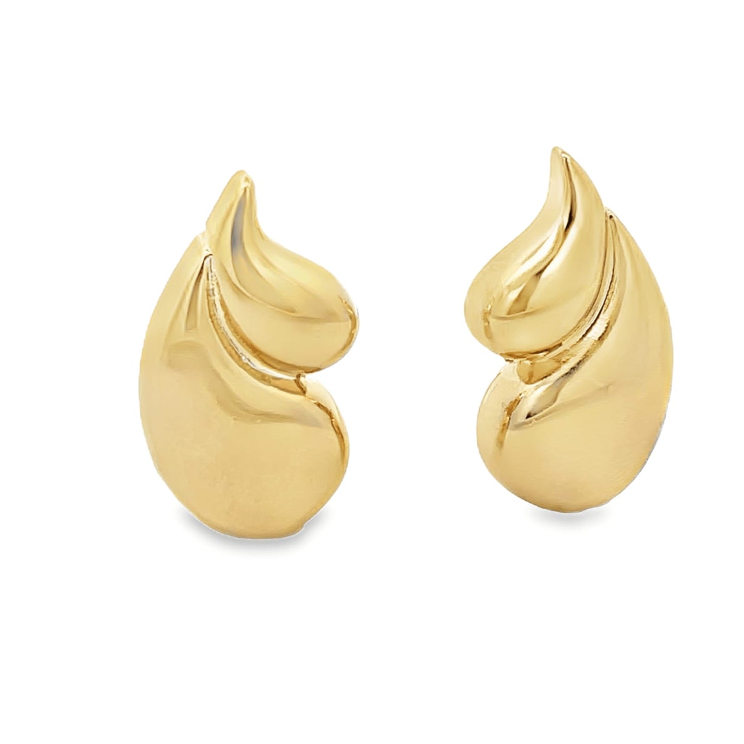 Double Tear Drop Earrings