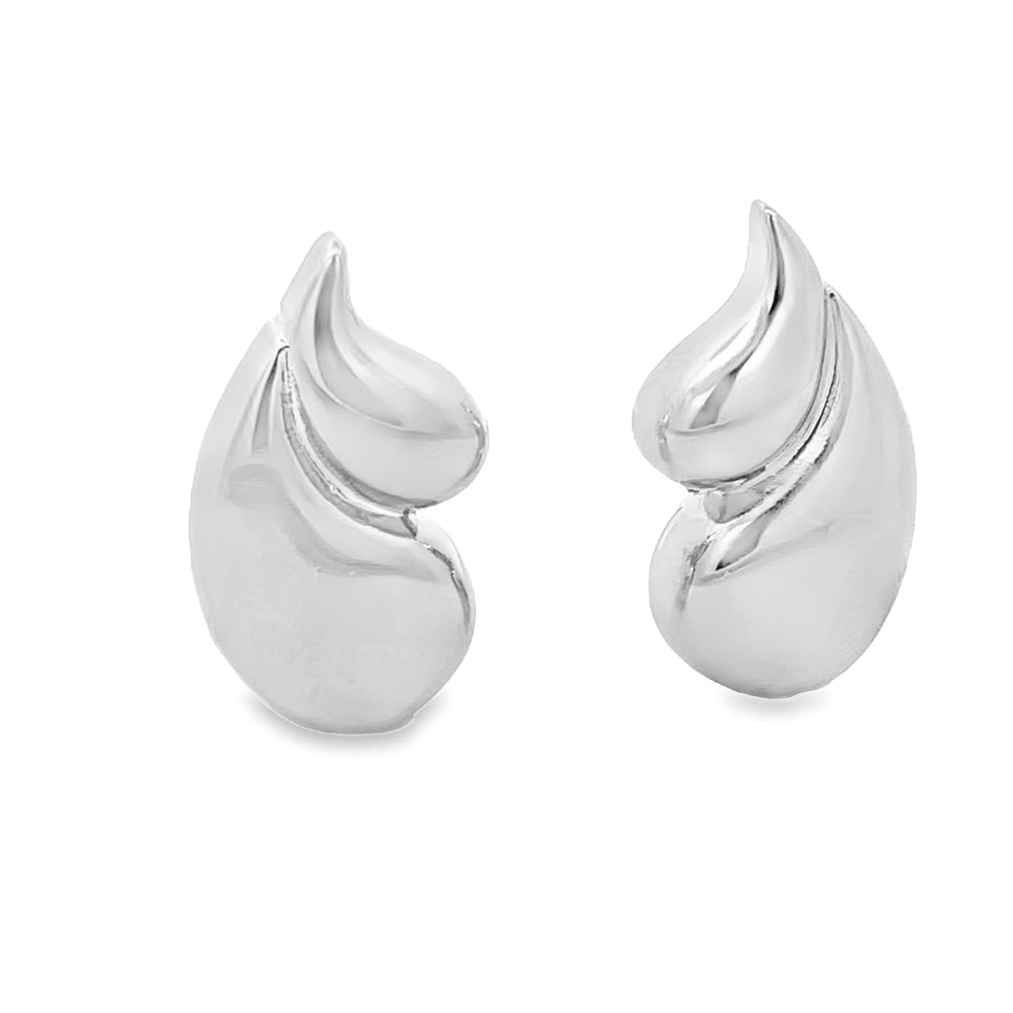 Double Tear Drop Earrings