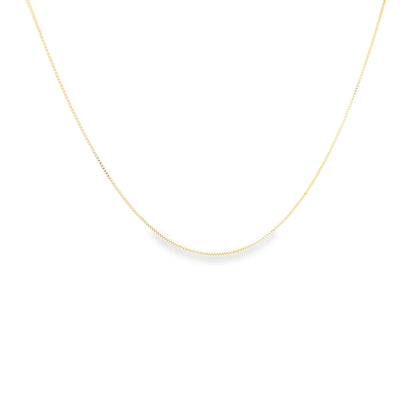 Gold Box Chain - 1mm