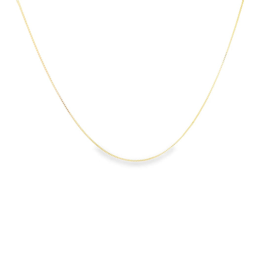 Gold Box Chain - 1mm