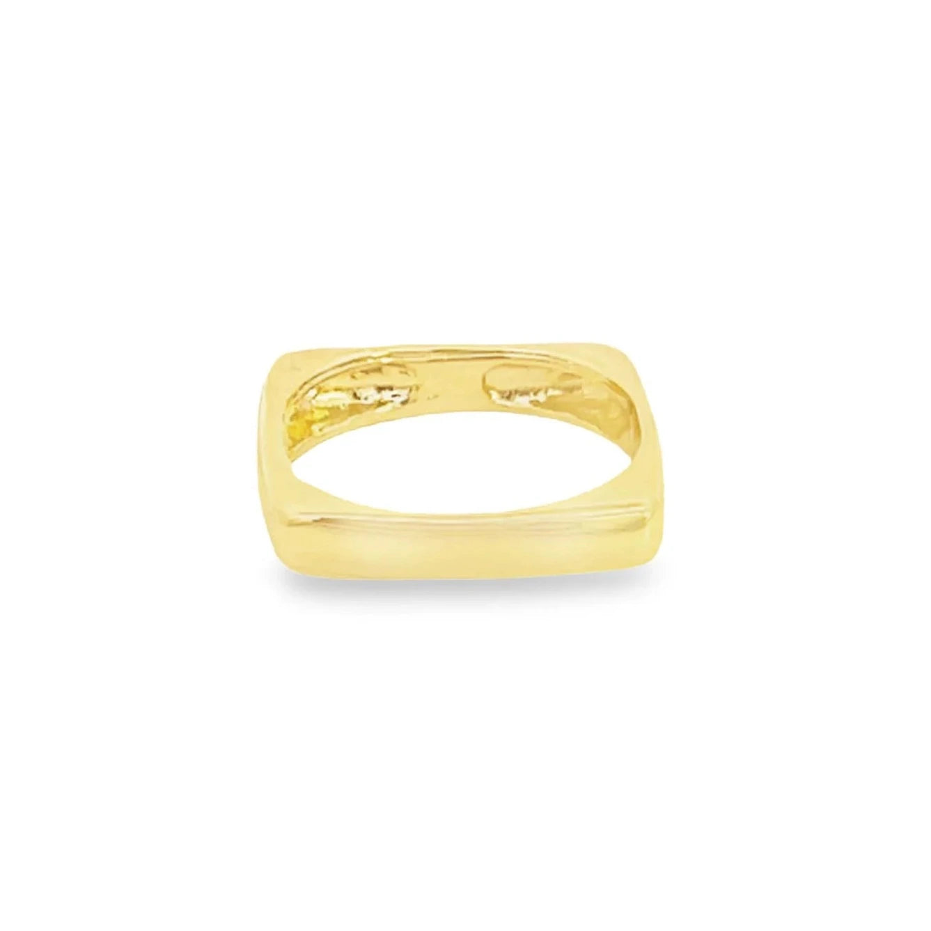 Women's Thin Square Stackable ring