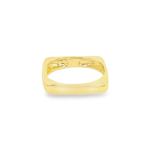Women's Thin Square Stackable ring