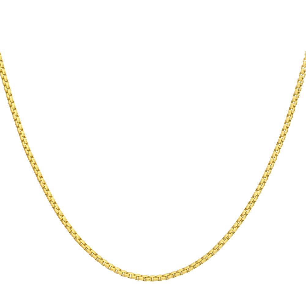 Men's Spiga Chain Necklace-4mm