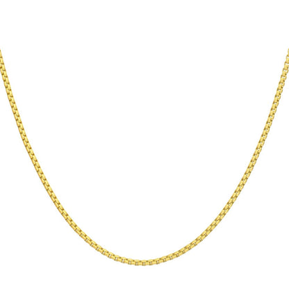 Men's Spiga Chain Necklace-4mm