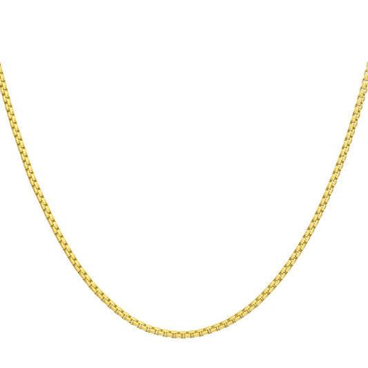 Men's Spiga Chain Necklace-4mm