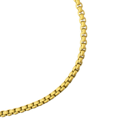 Men's Spiga Chain Necklace-4mm