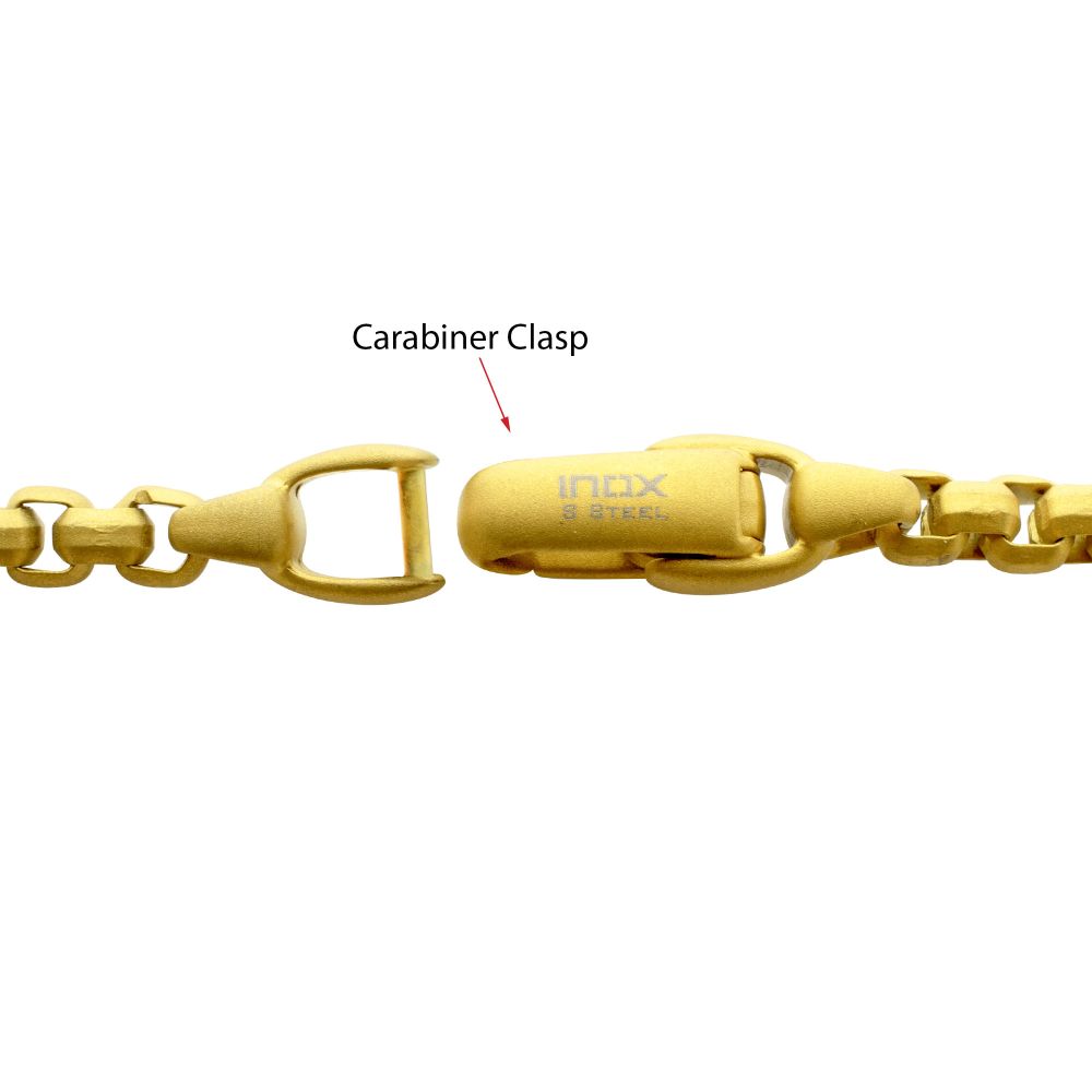 Men's Spiga Chain Necklace-4mm